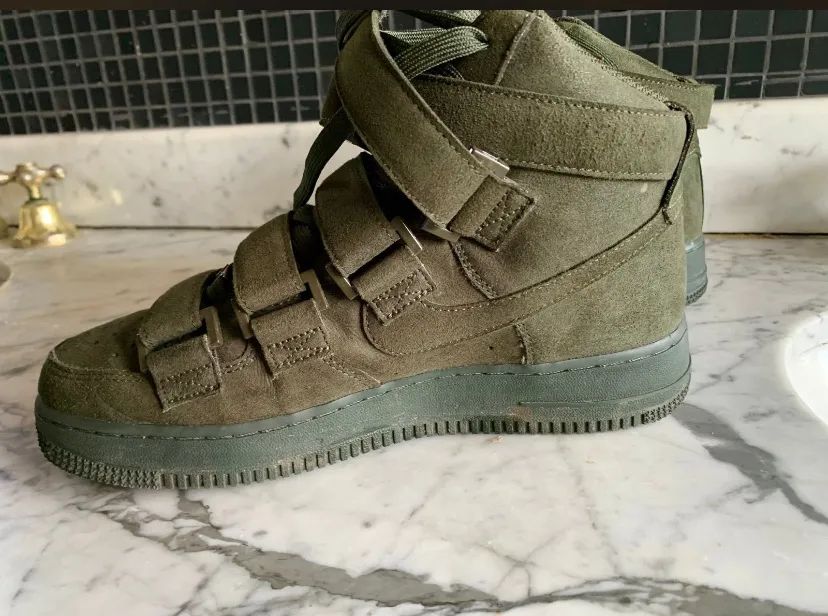 tenis collab billie eilish x nike air force 1 high sequoia - Foto 3