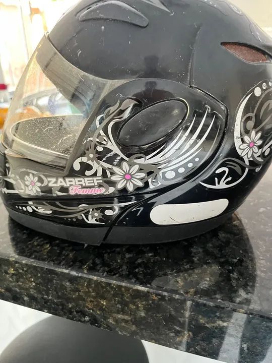 Capacete Moto Feminino Adulto - Foto 2