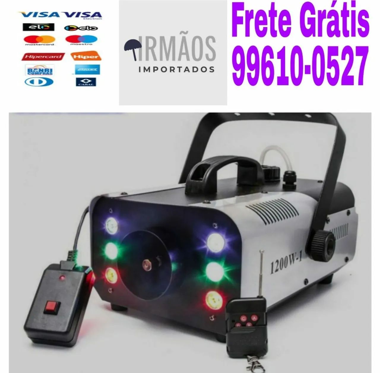 1200W RGB Smoke Machine