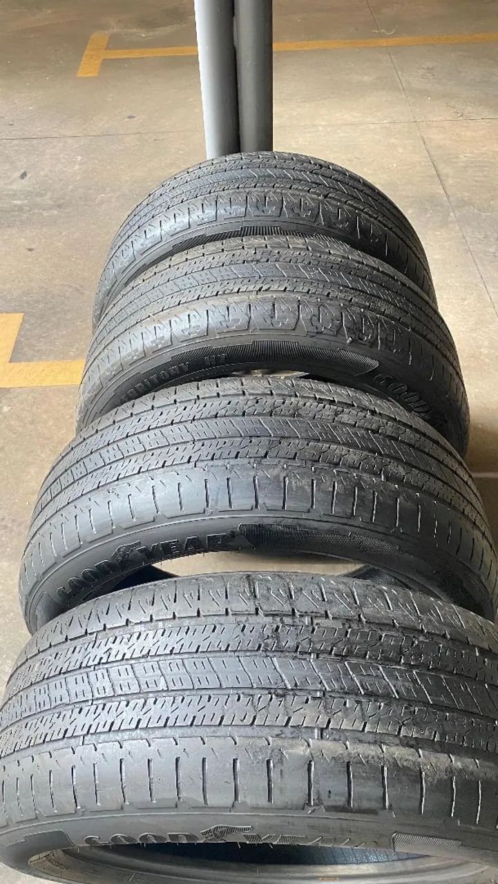 Jogo com 4 pneus 255/55/20 goodyear wrangler - Foto 5
