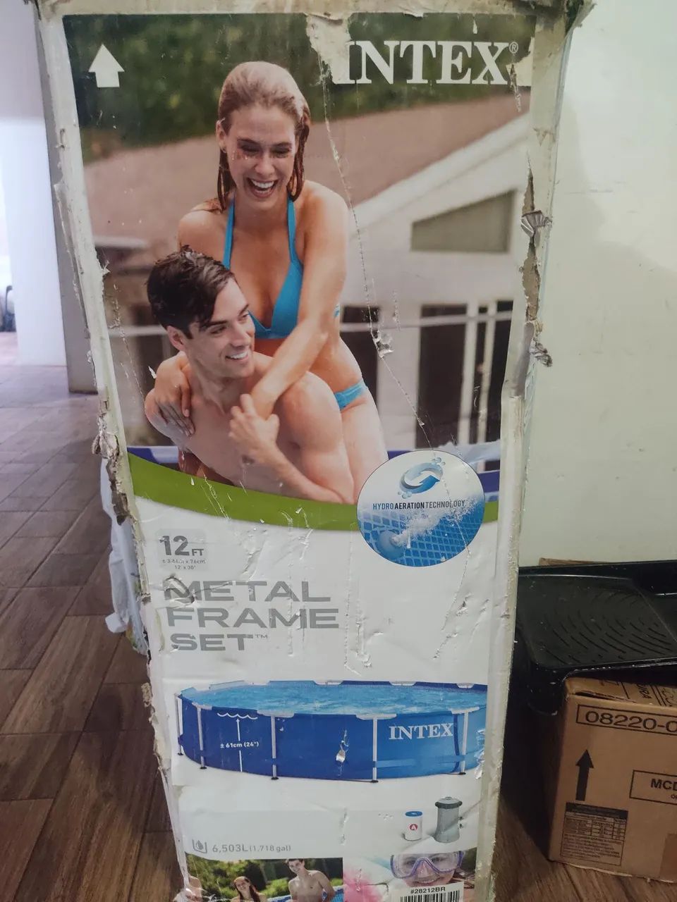 Piscina Estrutural Redonda Intex 6503PAI com capacidade de 6503 litros 3,66 x 3,66 m - Foto 2
