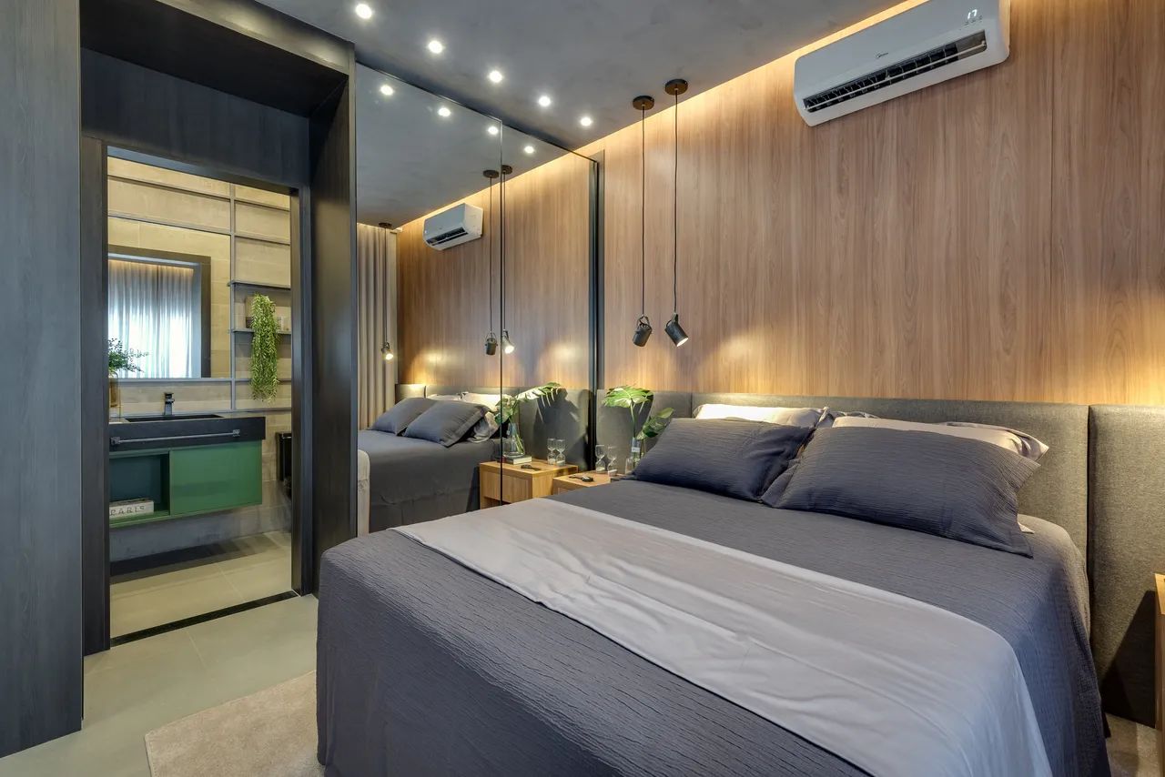 Ágio LUX OESTE - 1 STUDIO 48m² Apartamento com 1 Quarto(s) e 1 banheiro(s) à Venda, 48.95  - Foto 4
