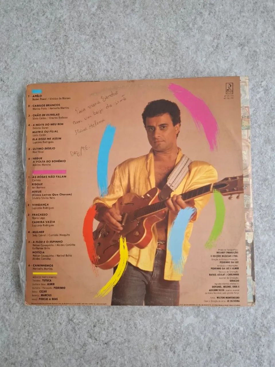 Lp vinl Almir ritmo do coração  - Foto 2