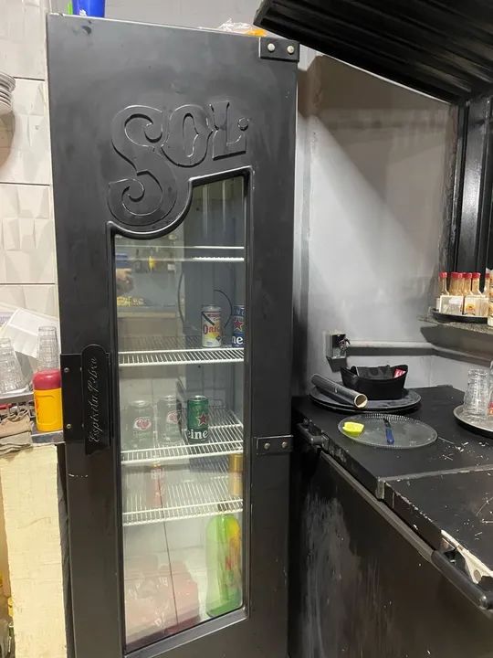 Geladeira Cervejeira Sol - Ideal para bares e restaurantes