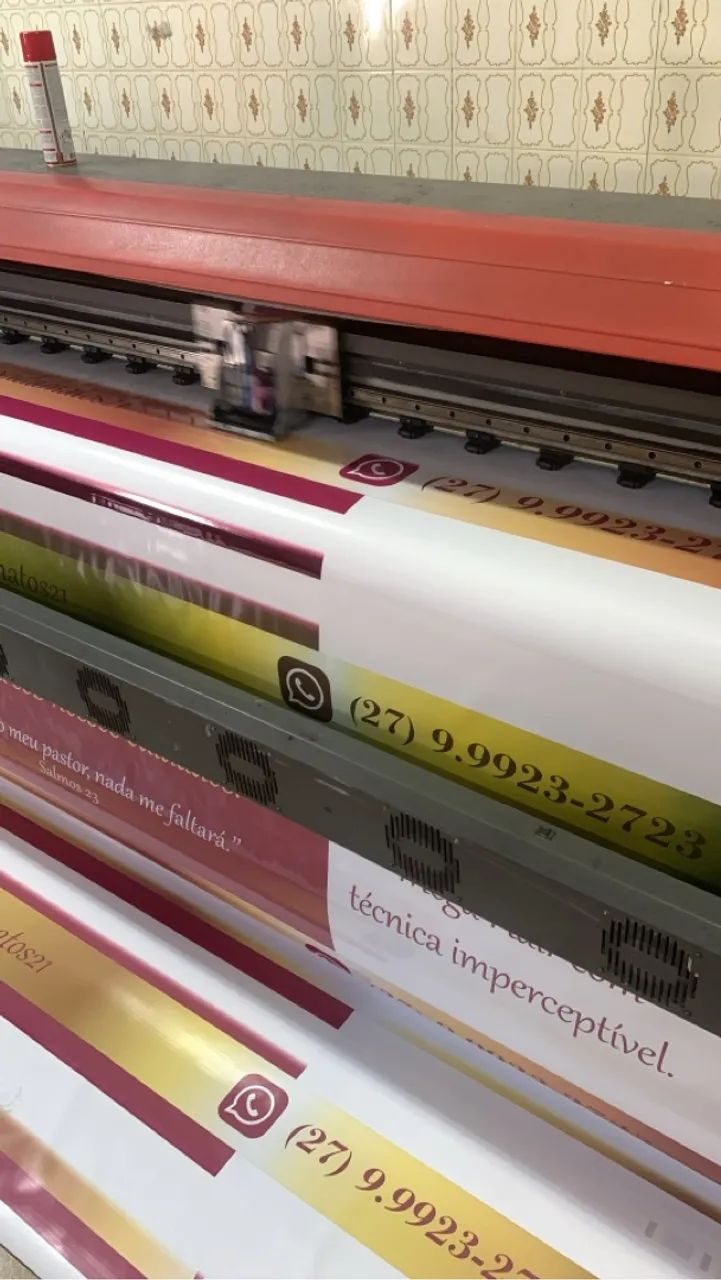 Conversão de máquinas de impressão