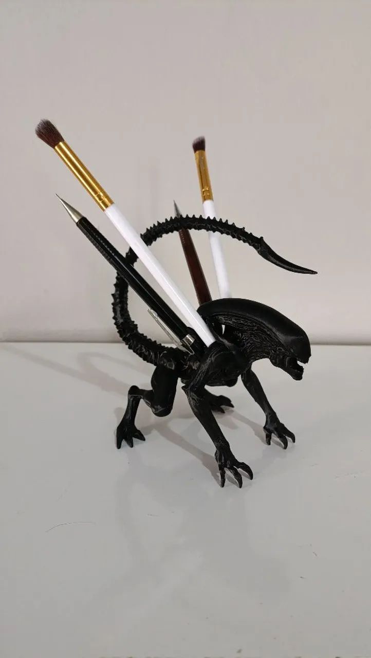Porta pincéis e canetas - Xenomorph Alien