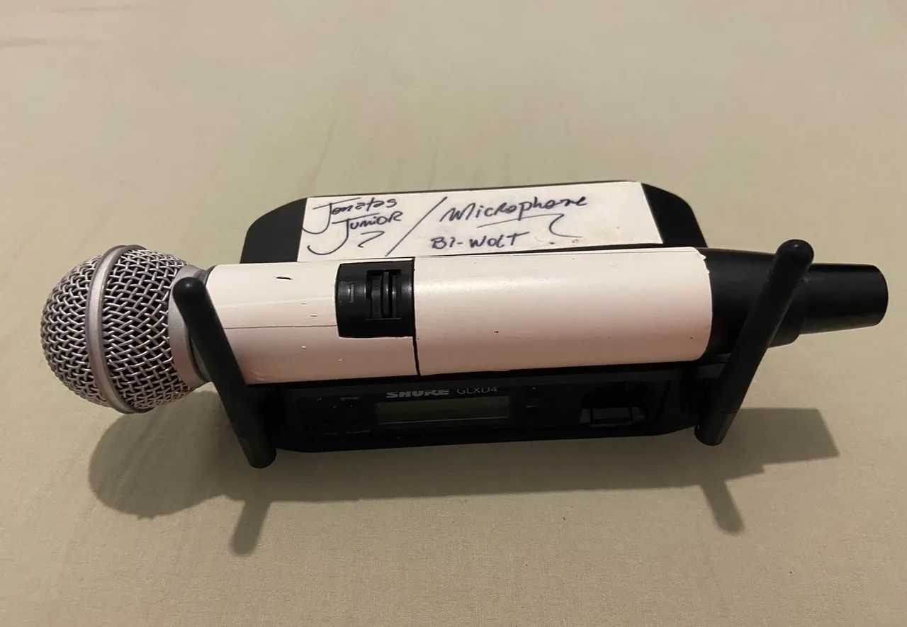 Microfone Shure GLXD4 sem fio com bateria  - Foto 5