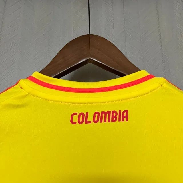 Camisa Seleção da Colômbia I 24/25 - Adidas - Torcedor - Amarela - Foto 6