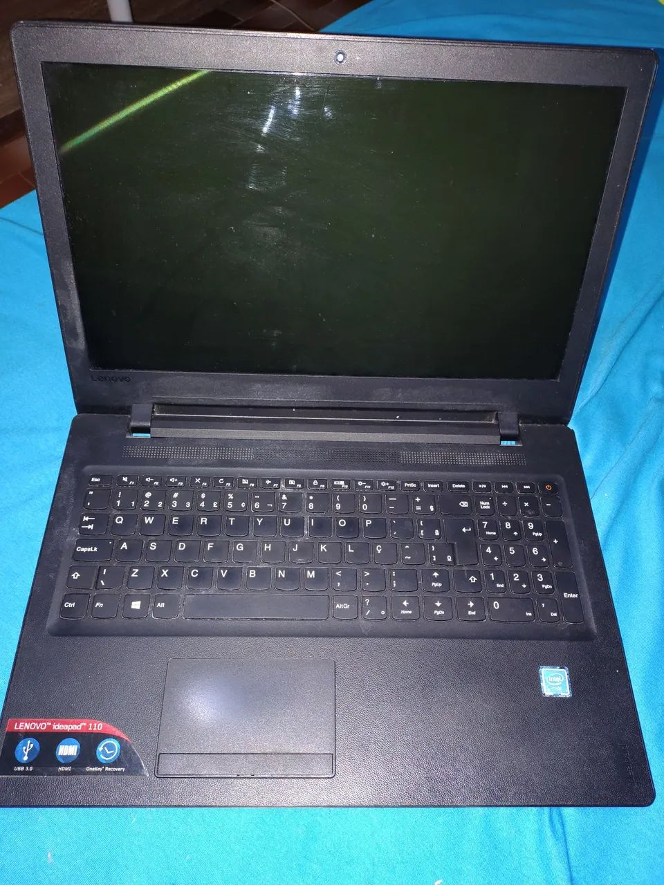 Notebook Lenovo Ideapad 110 (NAO FUNCIONA - PARA RETIRADA DE PECAS)