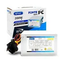 Fonte 200w (Honestidade e Qualidade Distribuidora JK Eletrônicos)ATACADO / Varejo