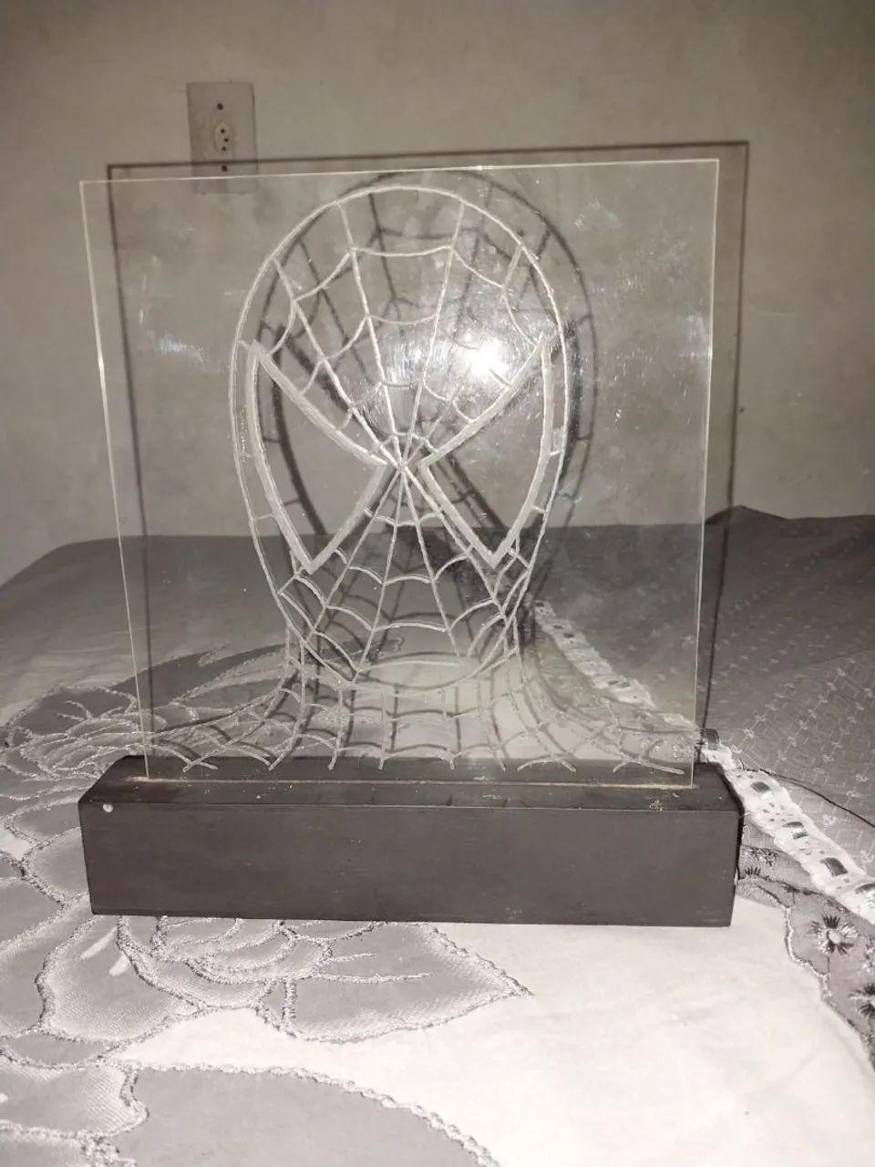 Luminária LED do Homem Aranha - Foto 4