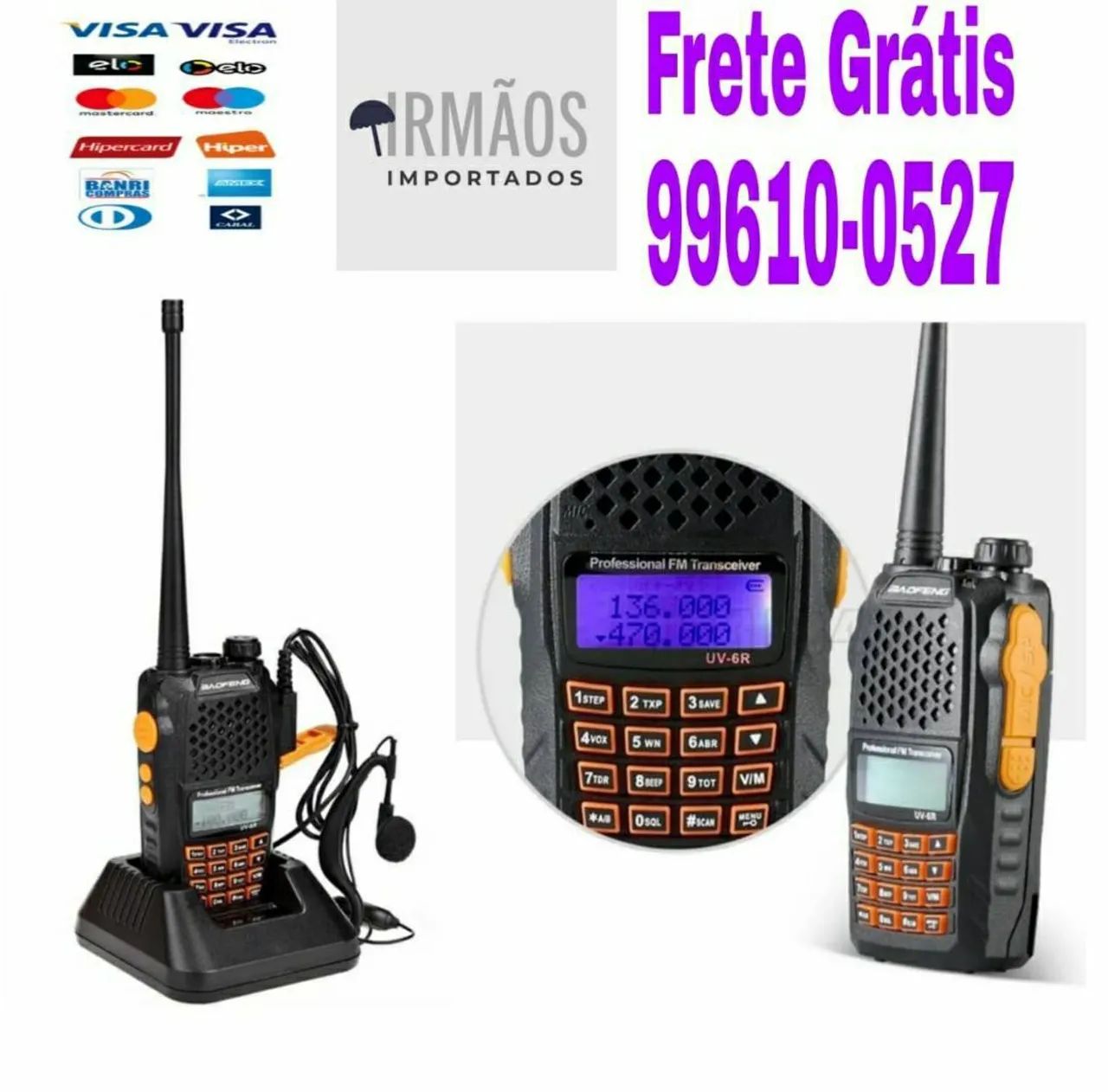 Radio Comunicador Baofeng Uv-6r