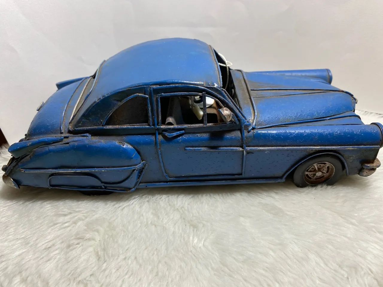 Miniatura de Carro Antigo Azul - Foto 3
