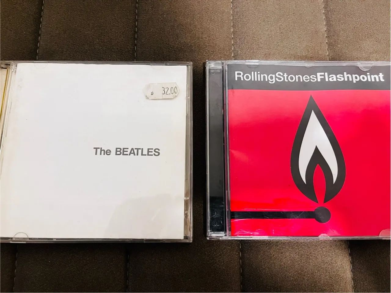 CDs The Beatles (White Album) e Rolling Stones - Flashpoint