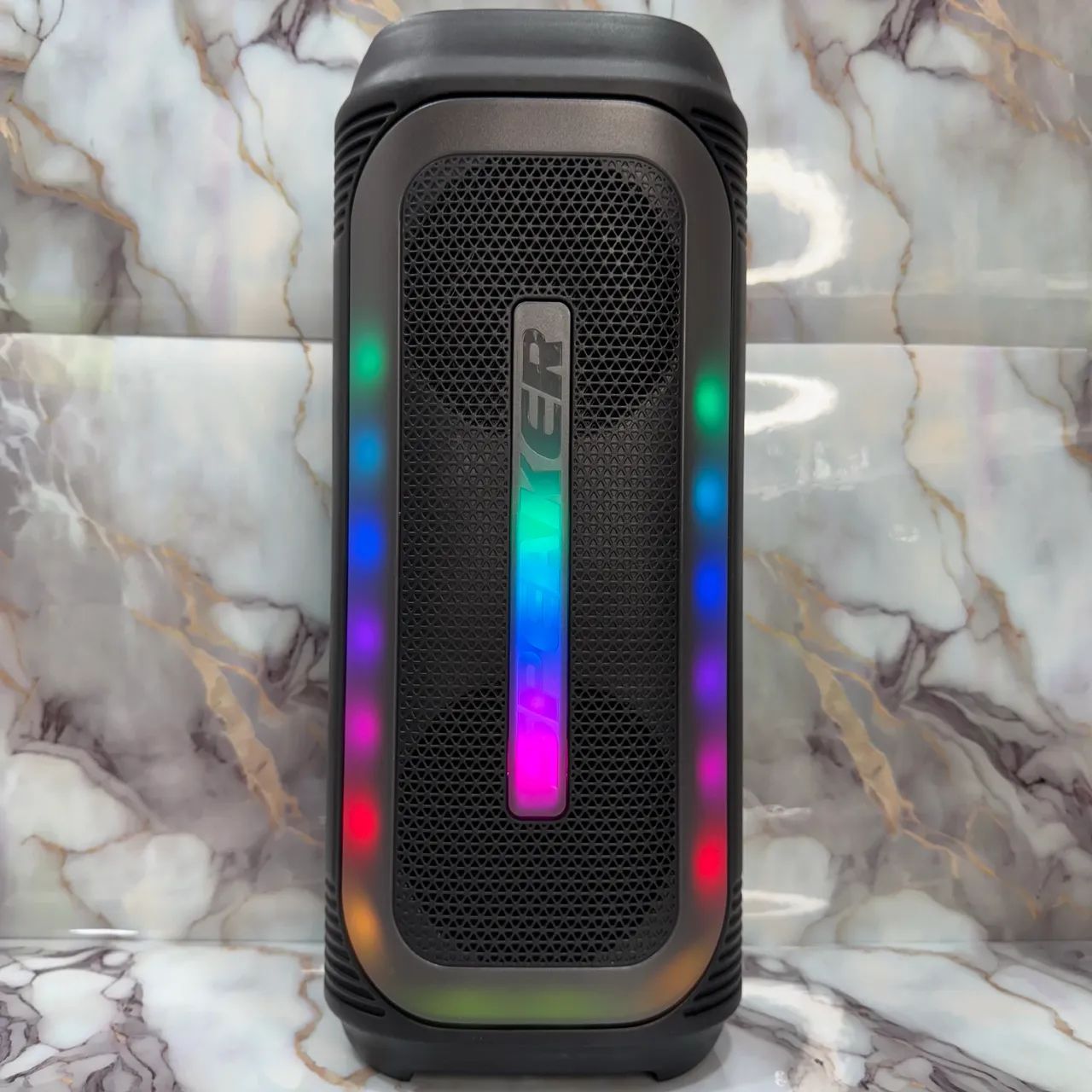 Caixa de som Bluetooth com Led rgb função tws  - Foto 2