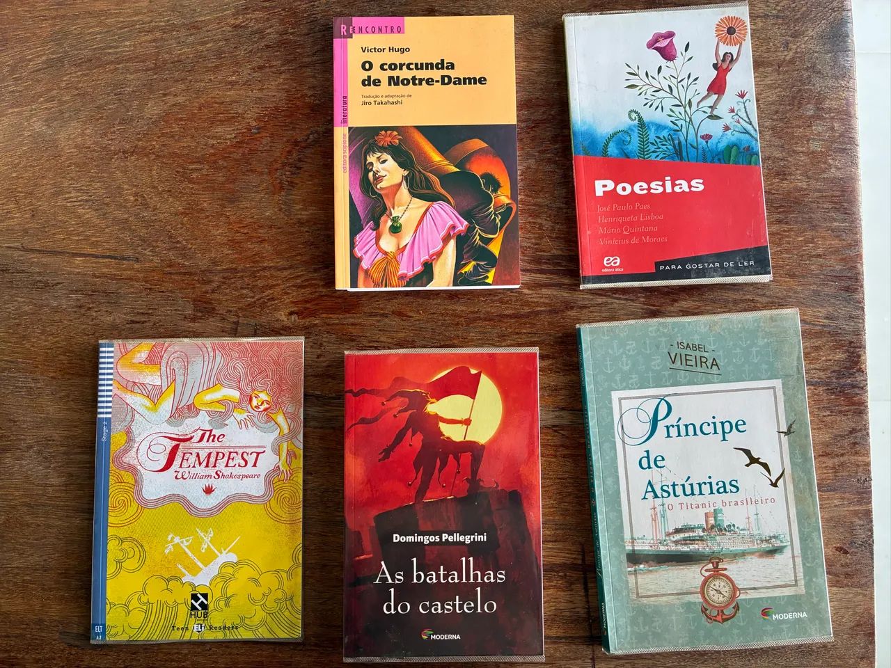 Conjunto de livros infanto-juvenis 