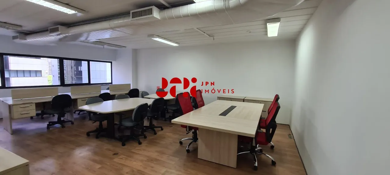 Sala comercial na Berrini - 58m², mobiliada, 02 banheiros, 02 vagas