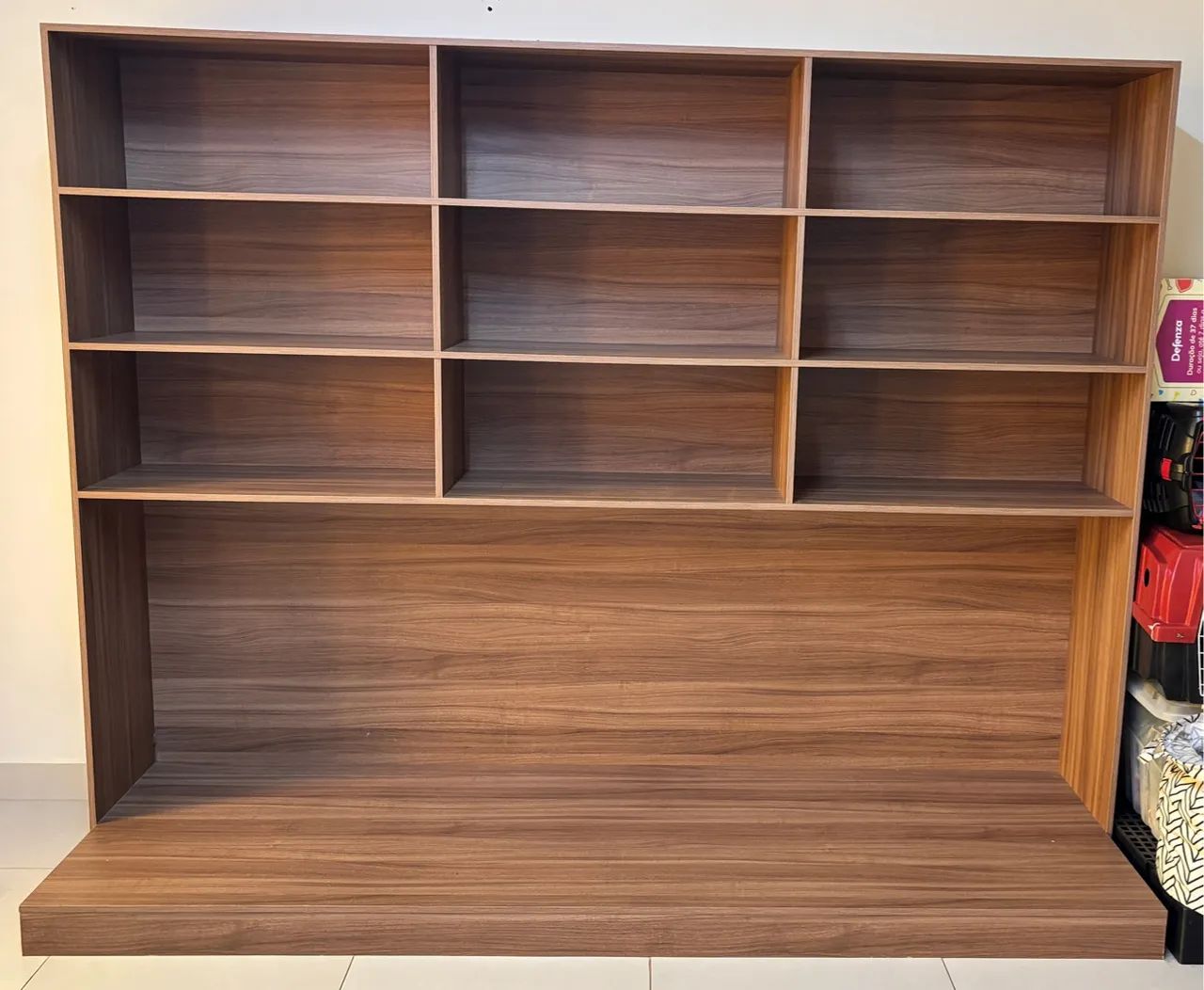 Estante/Balcão em MDF Amadeirado - Foto 2