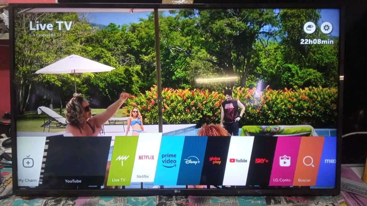 Vendo smartv LG 50 polegadas top de linha em estado de nova R$ 1500,00 