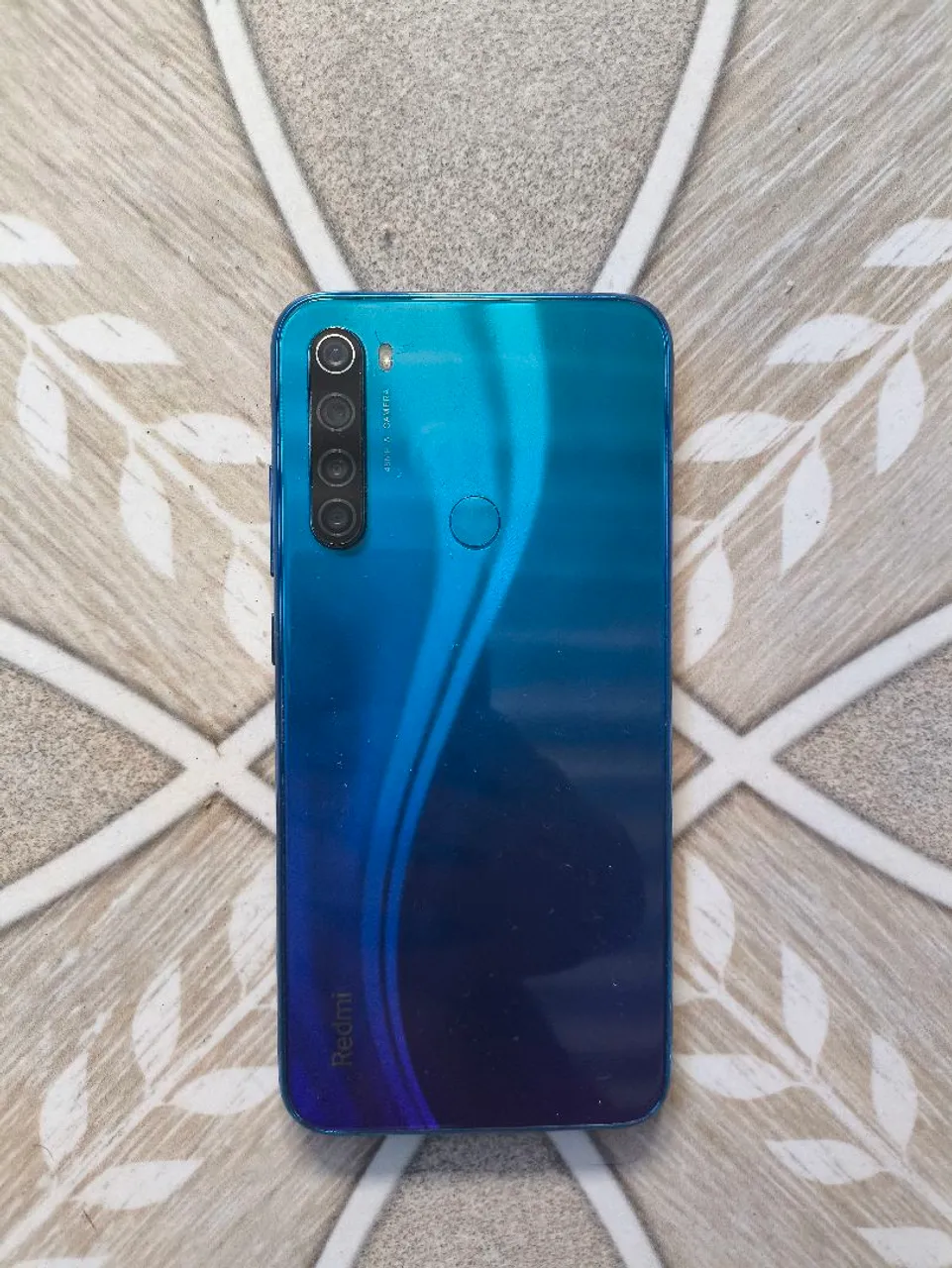 Redmi Note 8 Saúde de Bateria em 100%