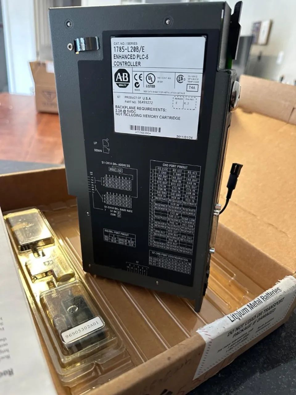 CPU Allen Bradley 1785-l20B/E - Novo - Foto 5