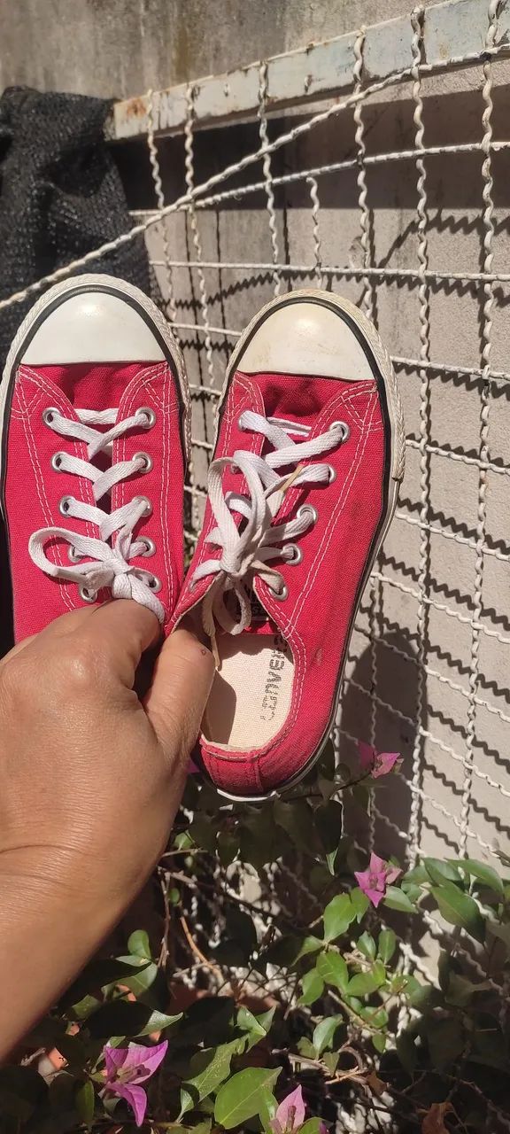 Converse All Star Vermelho - Foto 2