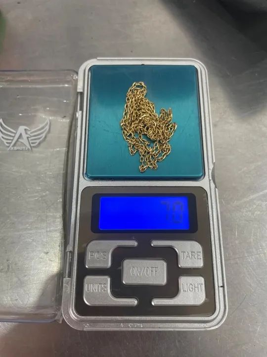 Cordão de Ouro 7 gramas 8k - Foto 2