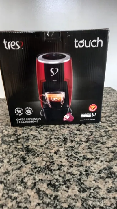 Cafeteira 3 Corações G2 touch nova (caixa lacrada) Cor Preta Fosca 220V