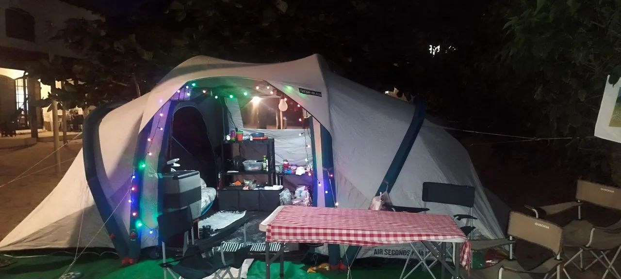 Barraca de camping Quechua Air Seconds 4.2 Fb - Foto 4