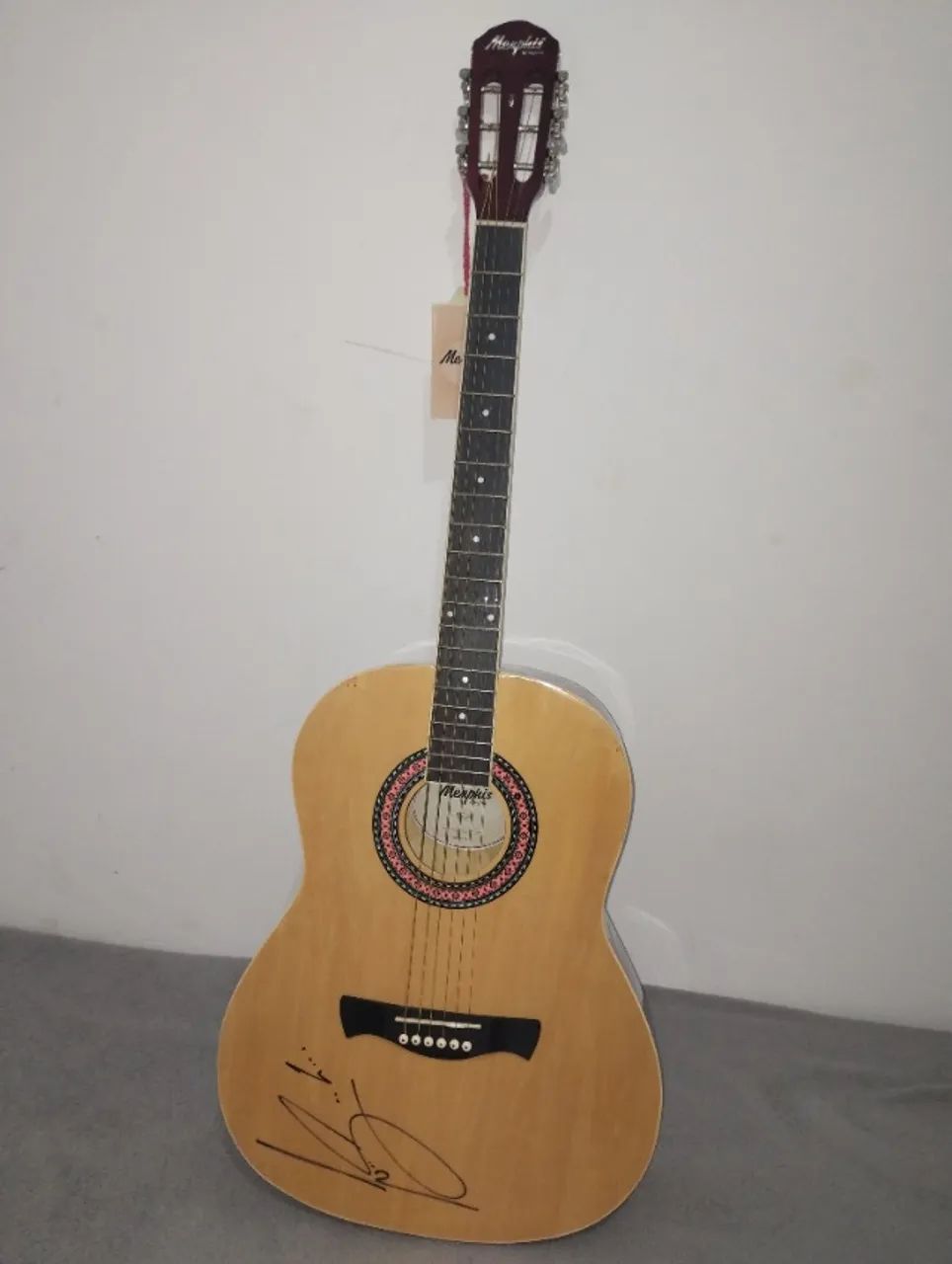 Violão autógrafado pelo Luan Santana original 