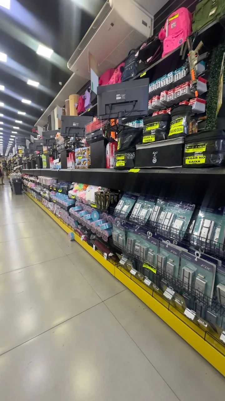 Gôndola de Parede e Centrais em Aço Eletrostático - Foto 2