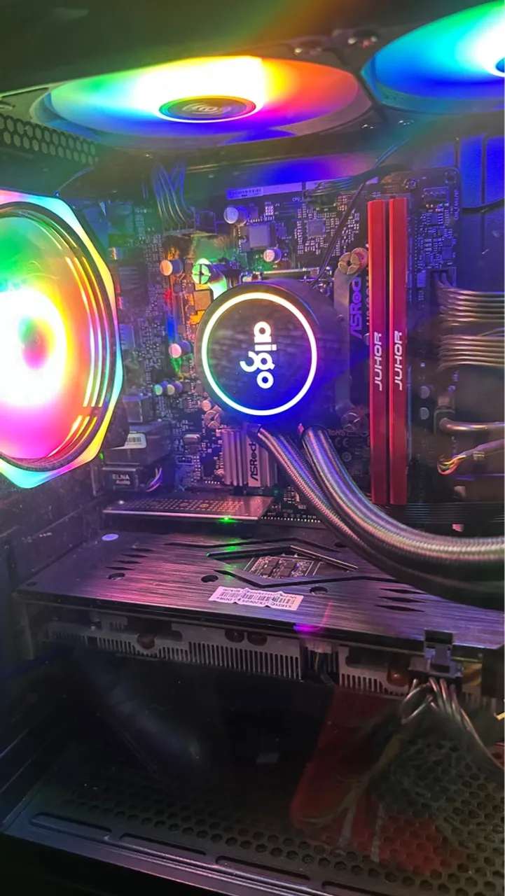 PC Gamer kit upgrade com Cooler RGB - Peças