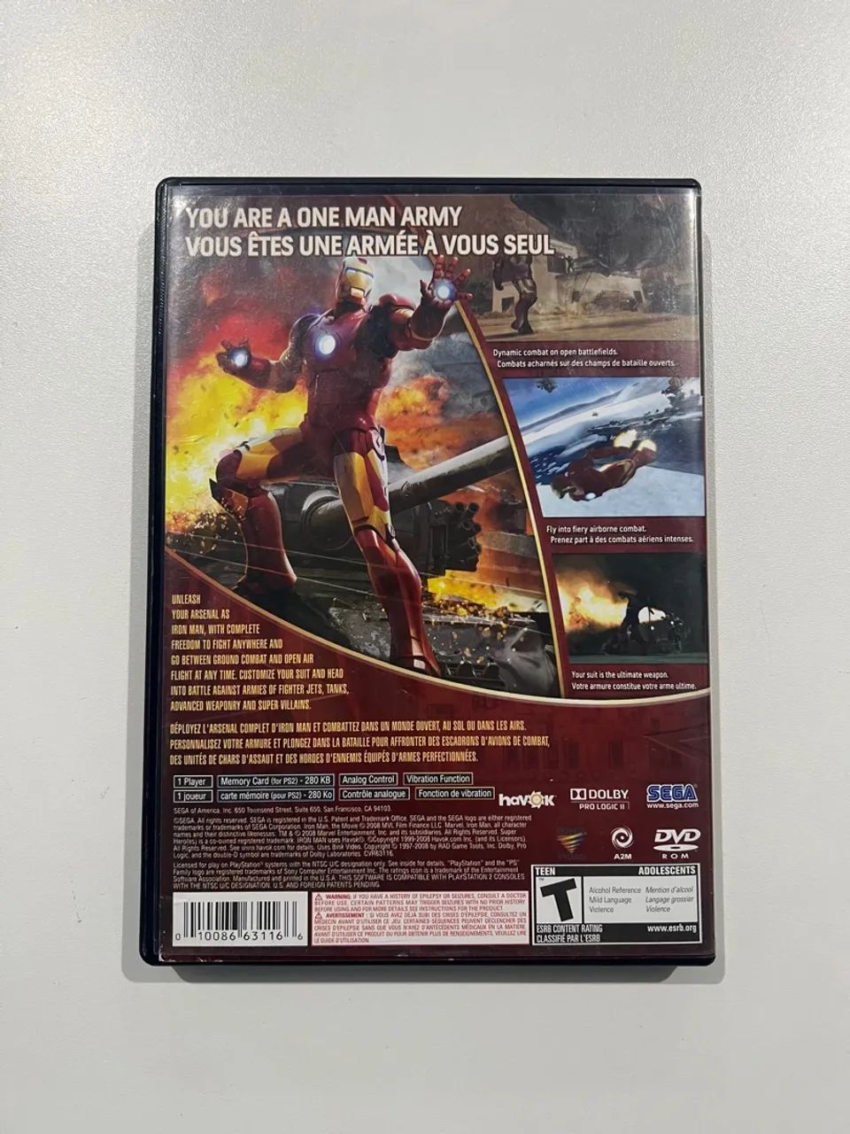 Iron Man - PlayStation 2 - Jogos de Vídeo Game - Centro, Mirante