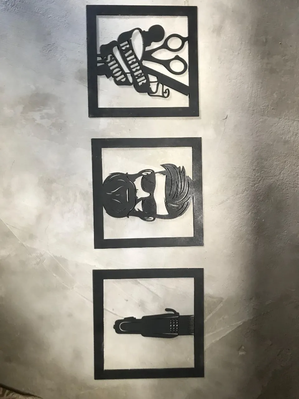Quadros Decorativos Barbeiro / Salão masculino