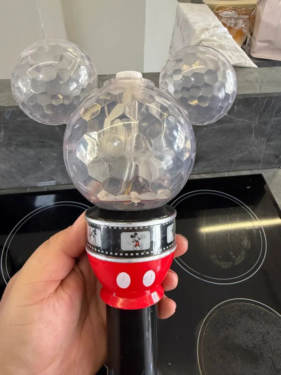 Varinha Mágica Mickey Mouse com Luzes e Som - Foto 4