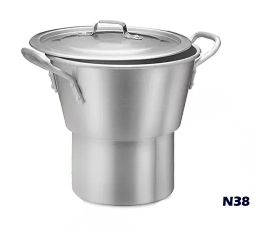 Cuscuzeira industrial p/cozinha Ironte 40Cm Diam 20L - Foto 6