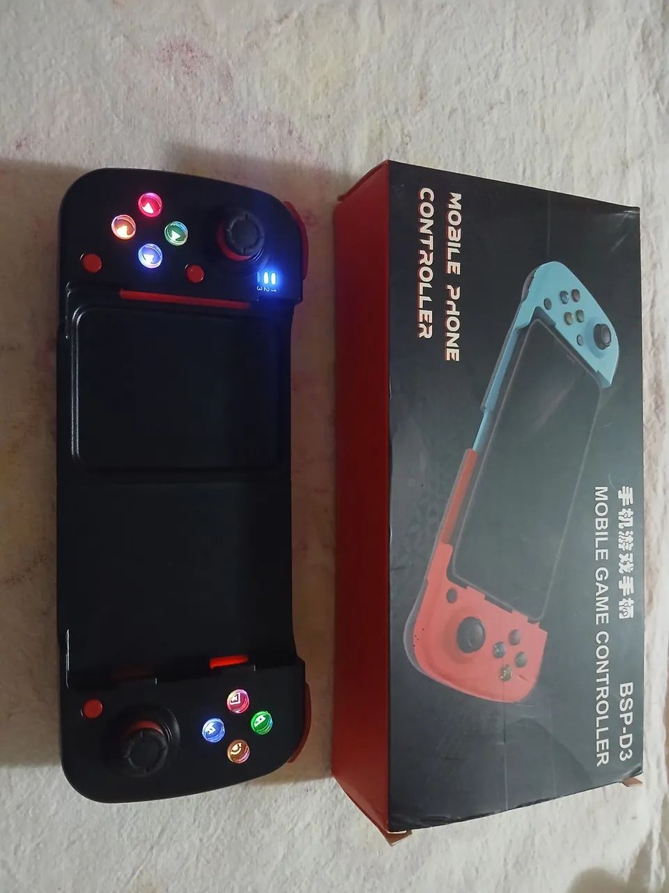 Controle gamepad bsp-d3 bluetooth 