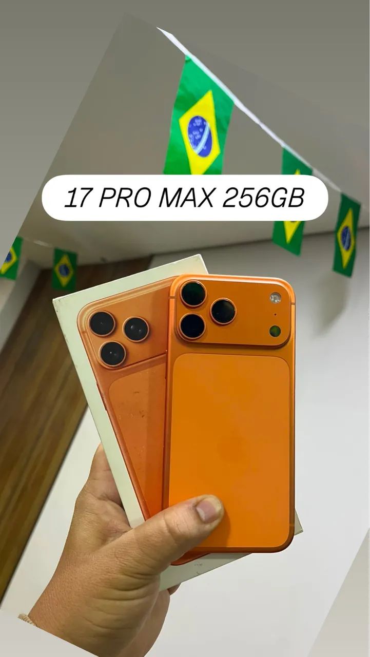 iPhone 17 pro Max 256g 100% garantia 2027
