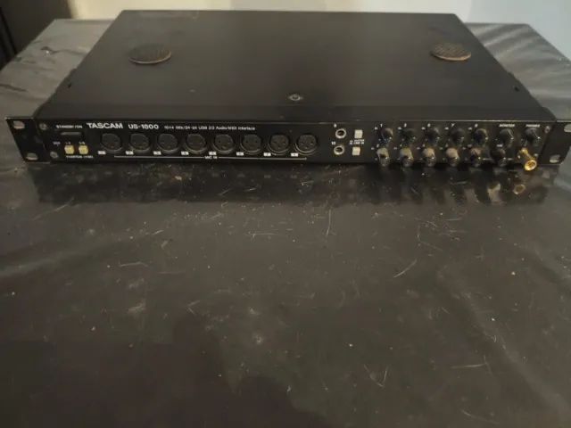Interface De Áudio Tascam Us-.1800 16x08 ( usado )