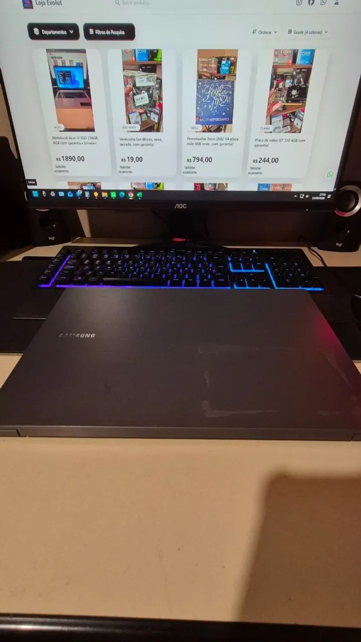 Notebook Samsung Book i3 256GB com garantia e brinde! - Foto 4