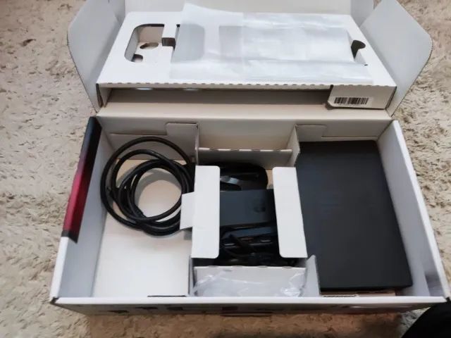 Nintendo Switch (V1) Box Completo + Adaptador de rede Ugreen - Foto 3