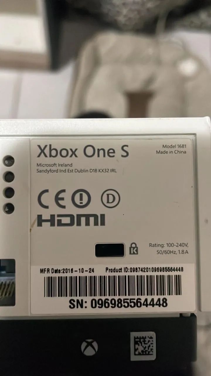 Xbox one S 