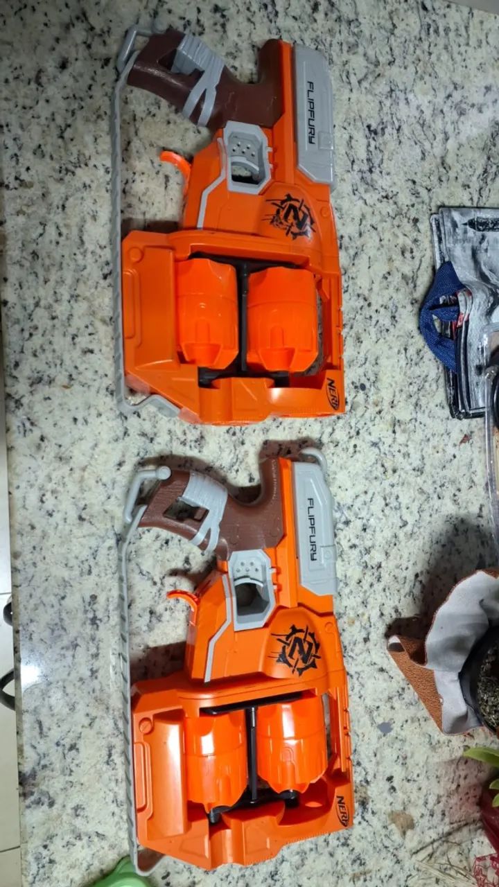 Nerf Zombie Strike Flipfury -  110R$ a unidade