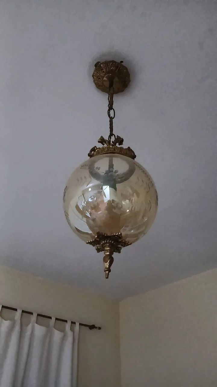 Lustres de bronze e cristal  - Foto 3
