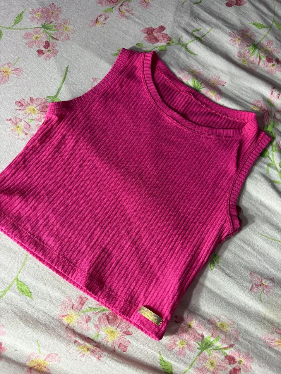Regata rosa canelada