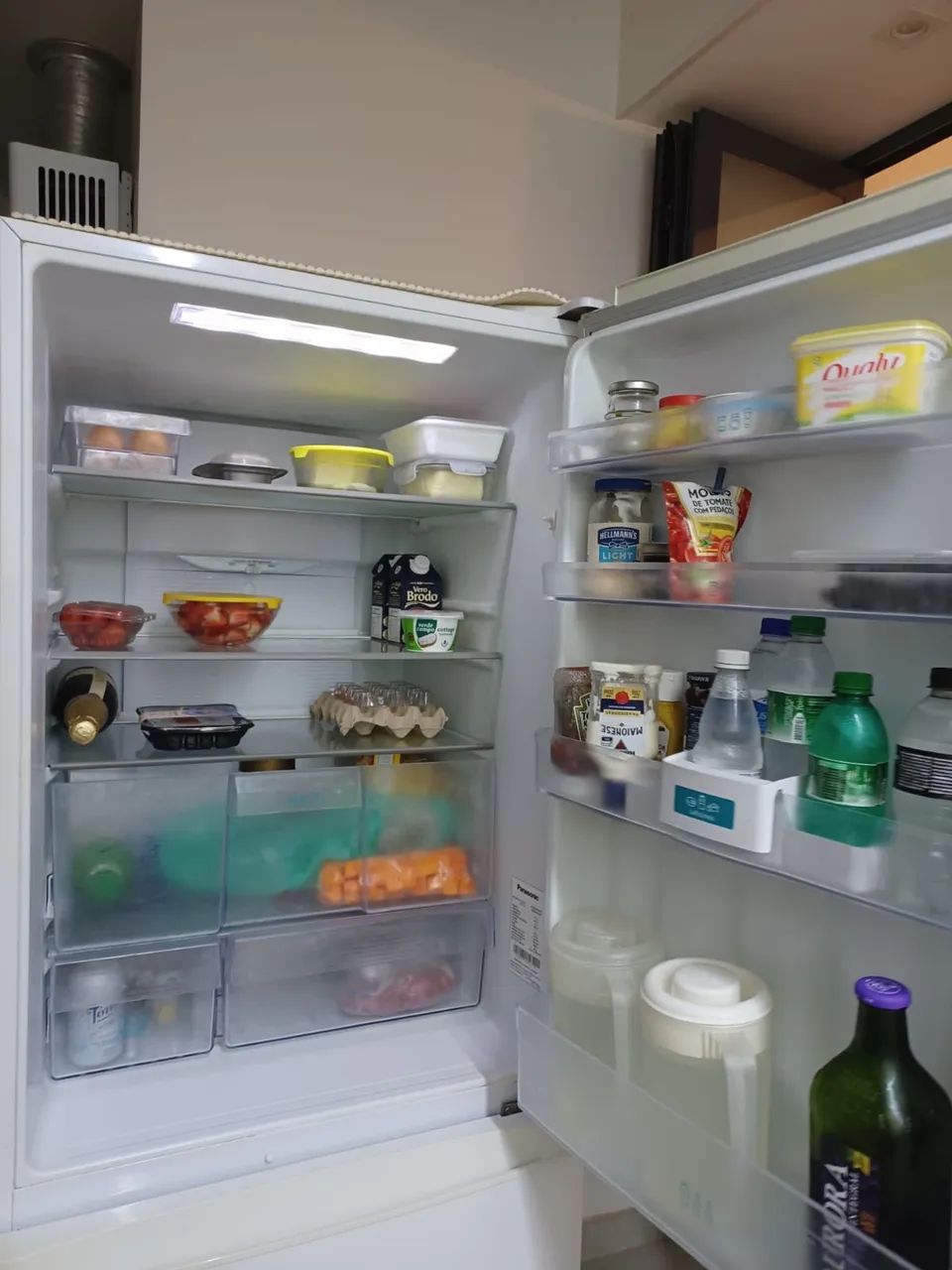OPORTUNIDADE! Geladeira Panasonic Inverse Econavi Frostfree 423 litros - Foto 2