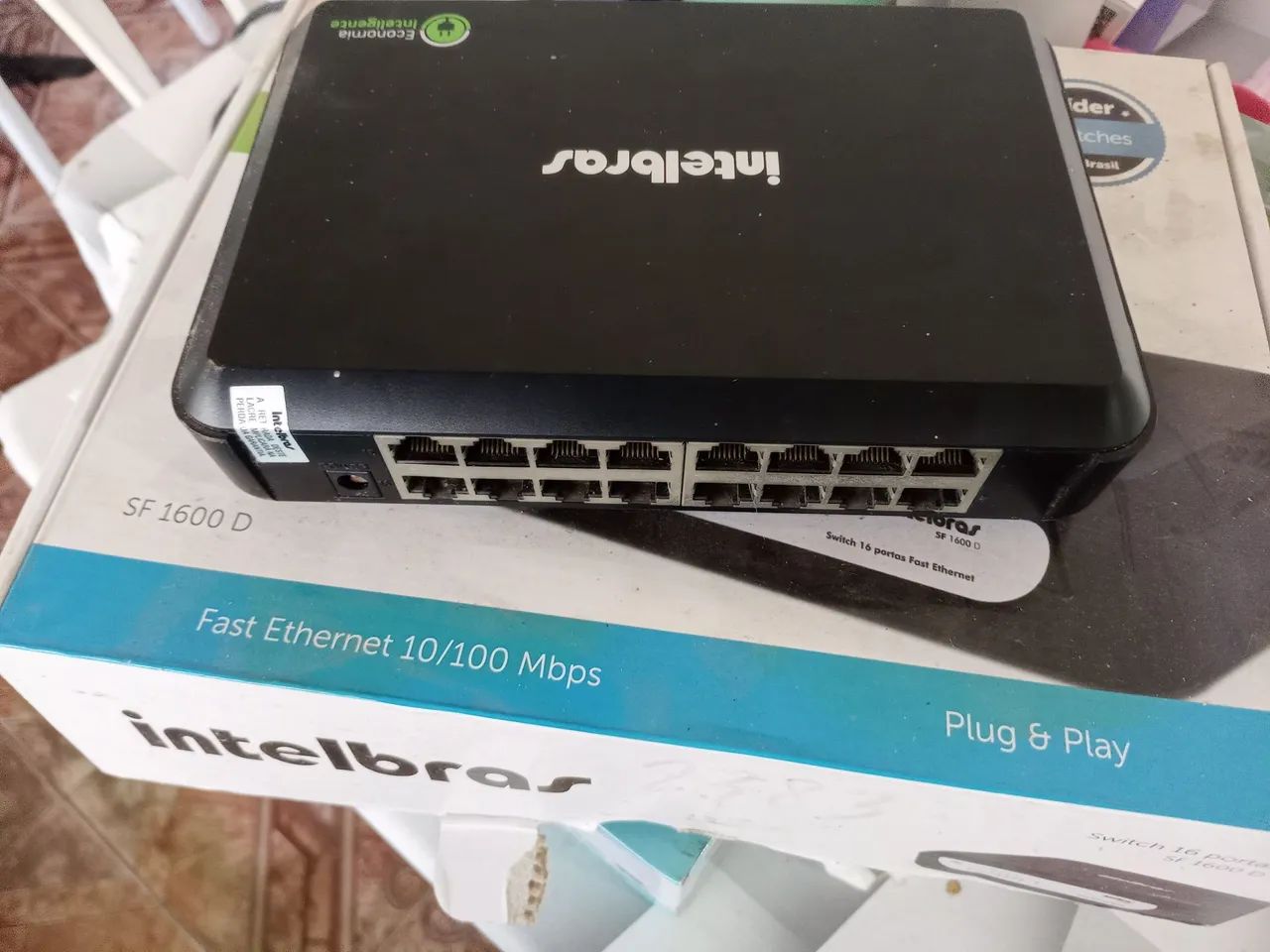 Switch 16 portas Intelbras fast - Foto 2