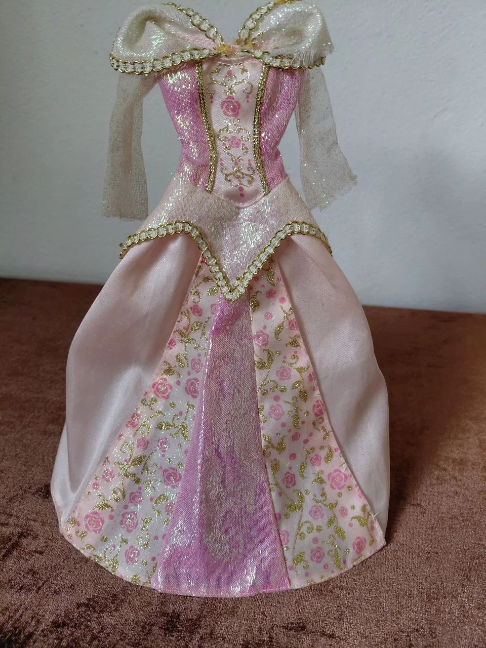 Vestido da boneca Aurora da Disney
