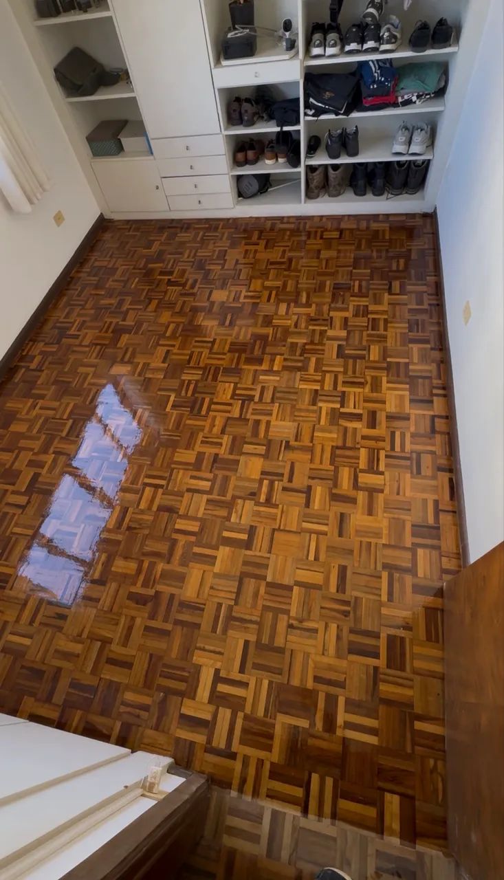 Revitalização de Piso de Madeira 