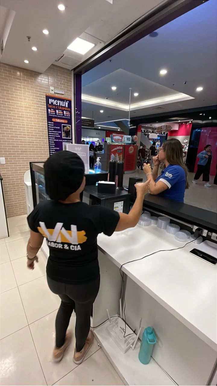 Passo ótimo ponto de lanchonete no shopping estação  - Foto 3